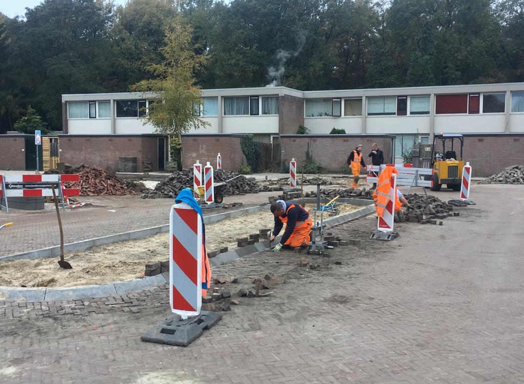 Aanleg parkeerterrein Gemeente Emmen