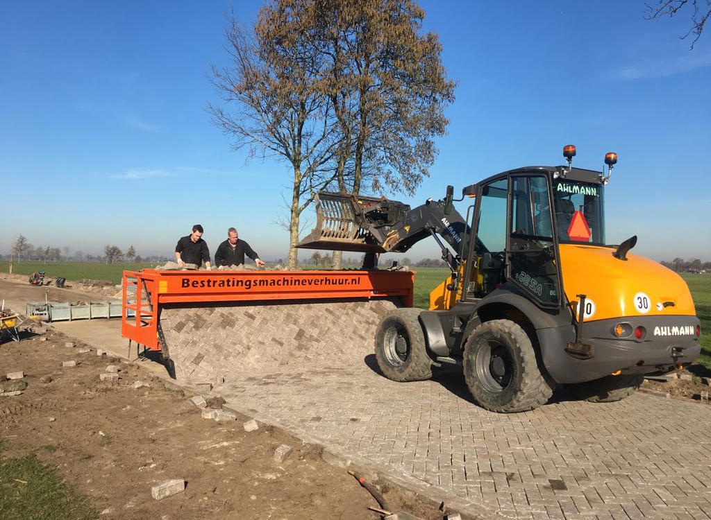 Bestraten met Roadprinter Rouwveen West