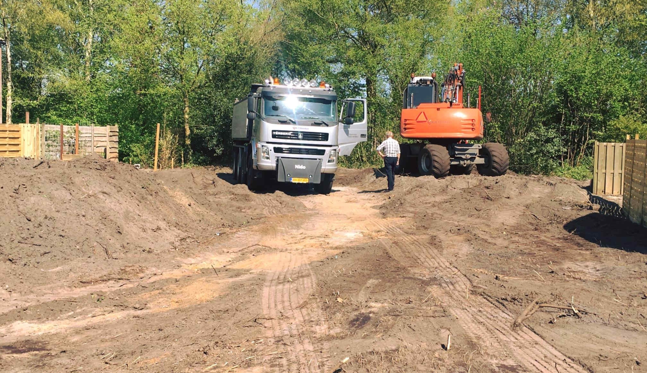 Grondverzet en grondwerk herinrichting Staphorst Zuid