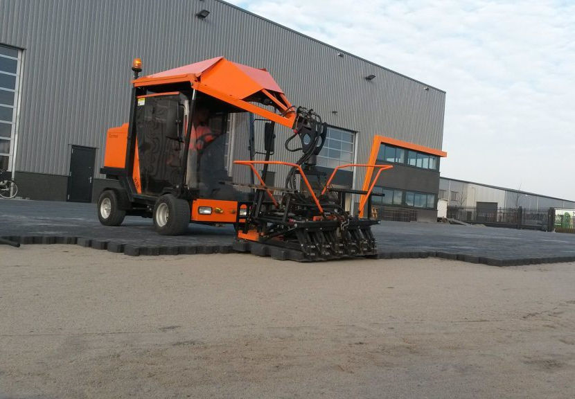 Machinaal straten met de Optimas