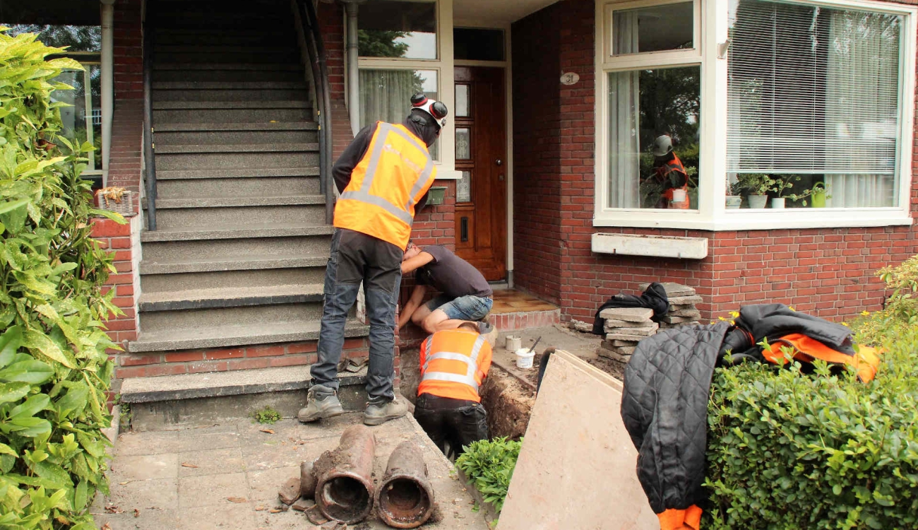 Verzorging huisaansluitingen