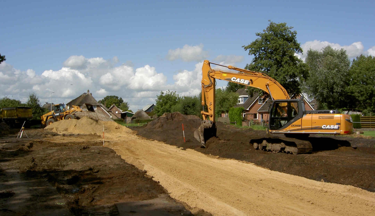 Grond bouwrijp maken voor bouw